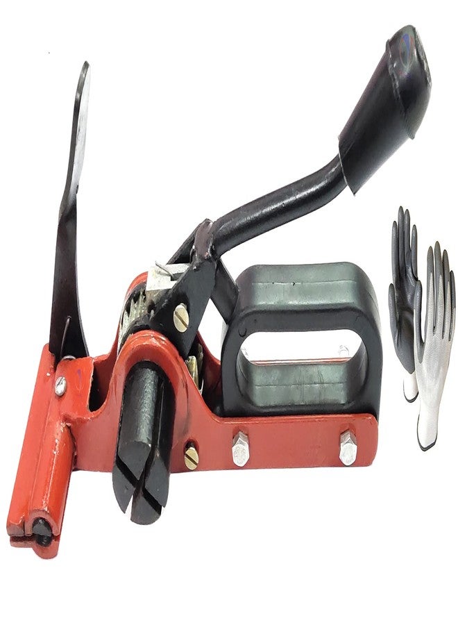 Mass Pro 1Pcs Crimper Manual Box Up Ratchet Handle Tensioner Sealer Strap Tightener Tool (Multi, Comes as a Combo Set) - Image 1